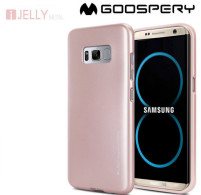 Силиконов гръб ТПУ MERCURY iJelly Metal Case за Samsung Galaxy S8 G950 розово злато / rose gold